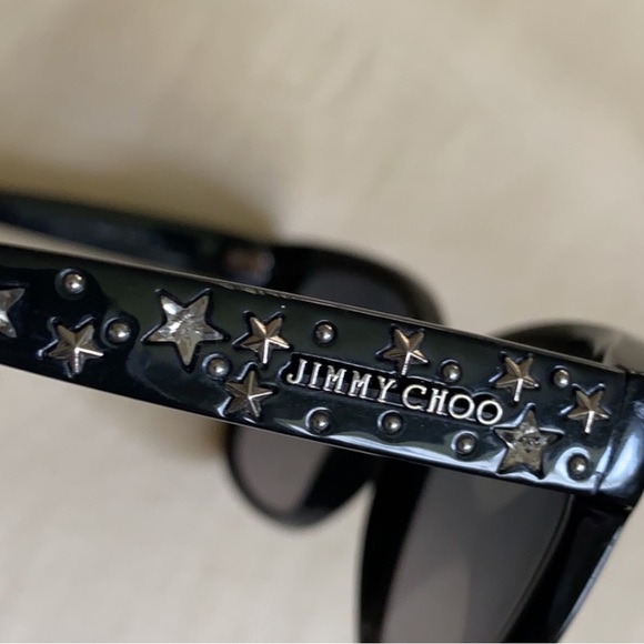 Jimmy Choo Chanty black star embellished sunglasses - Picture 5 of 7